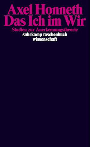 Cover for Axel Honneth · Suhrk.TB.Wi1959 Honneth.Ich im Wir (Book)