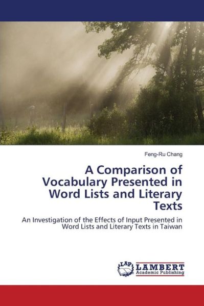 Cover for Chang · A Comparison of Vocabulary Presen (Buch) (2016)