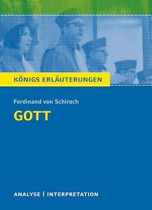 Cover for Ferdinand von Schirach · Gott von Ferdinand von Schirach. (Paperback Book) (2022)