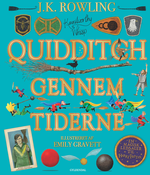Cover for J. K. Rowling · Hogwarts-biblioteket: Quidditch gennem tiderne. Illustreret udgave (Gebundesens Buch) [3. Ausgabe] (2020)