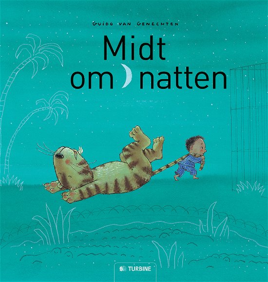 Cover for Guido van Genechten · Midt om natten (Inbunden Bok) [1:a utgåva] [Indbundet] (2013)