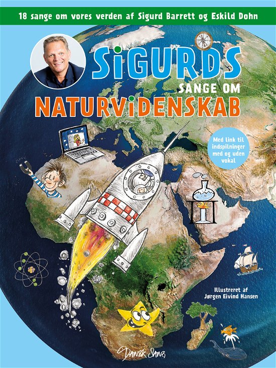 Cover for Eskild Dohn Sigurd Barrett · Sigurds sange om naturvidenskab (Sewn Spine Book) [1.º edición] (2021)