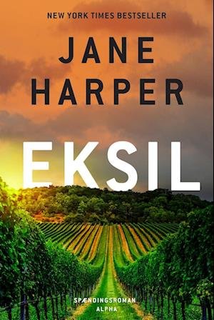 Cover for Jane Harper · Aaron Falk: Eksil (Sewn Spine Book) [1st edition] (2023)
