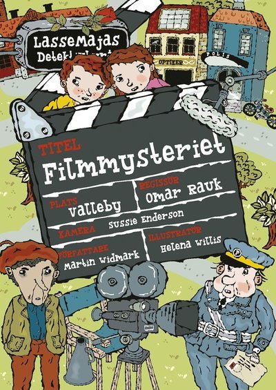 Cover for Martin Widmark · Lassemajas detektivbyrå: Filmmysteriet (Innbunden bok) (2019)