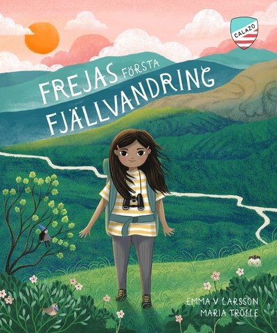 Cover for Emma V. Larsson · Frejas första fjällvandring (Hardcover Book) (2021)