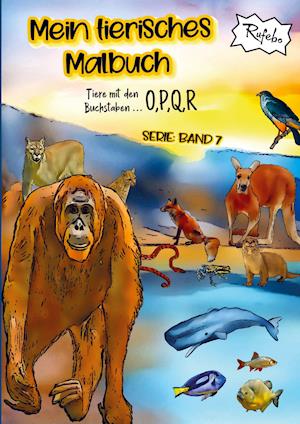 Cover for Rufebo · Mein tierisches Malbuch (Pocketbok) (2021)