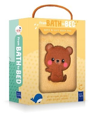 Cover for From Bath To Bed: Whale &amp; Bear - From Bath To Bed (Board book) (2025)