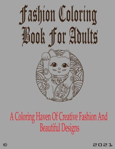 Cover for Eqramul Hasan Books · Fashion Colouring Book for Adult (Paperback Book) (2021)