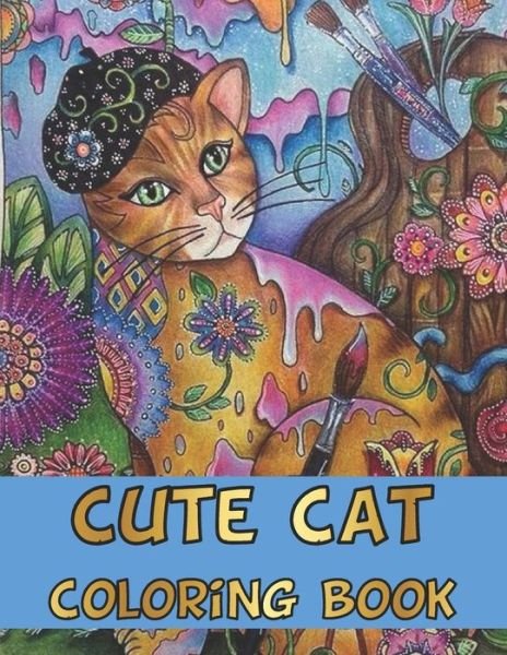 Cute Cat Coloring Book - Ign Books - Bøger - Independently Published - 9798585552595 - 27. december 2020