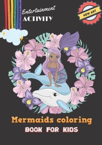 Cover for Flaubert · Mermaids coloring book for kids (Paperback Book) (2021)