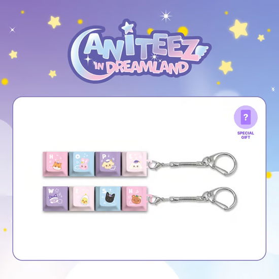 Cover for ATEEZ · Aniteez In Dreamland - Keycap Keyring (Nøkkelring) (2025)