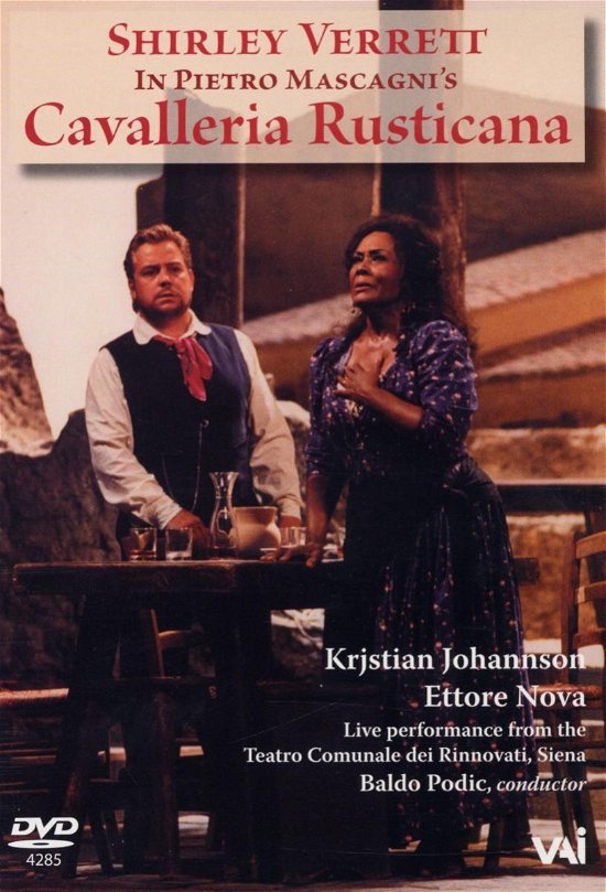 Cavalleria Rusticana - Mascagni / Verrett / Johannson / Podic - Elokuva - VAI - 0089948428596 - tiistai 29. kesäkuuta 2004