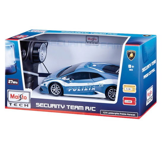 Cover for Maisto: Tech · Lamborghini Huracan Polizia Con Radiocomando 1:24 (MERCH)