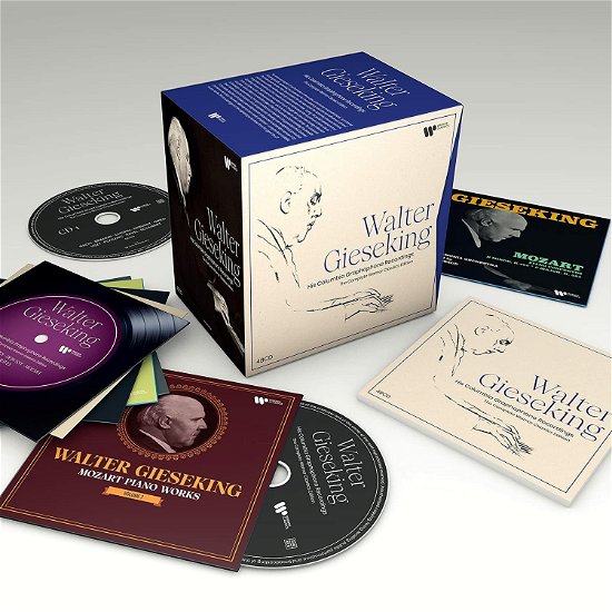 Cover for Walter Gieseking · His Columbia Graphophone Recordings (CD) [The Complete Warner Classics edition] (2022)