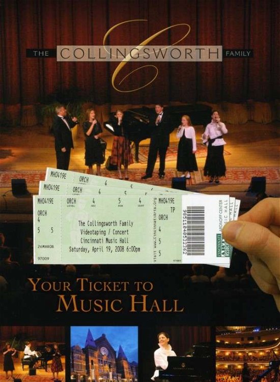 Cover for Collingsworth Family · Your Ticket to Music Hall (DVD) (2008)