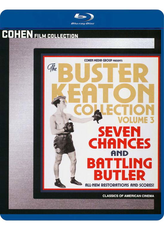 Cover for Buster Keaton Collection 3 (Blu-ray) (2019)