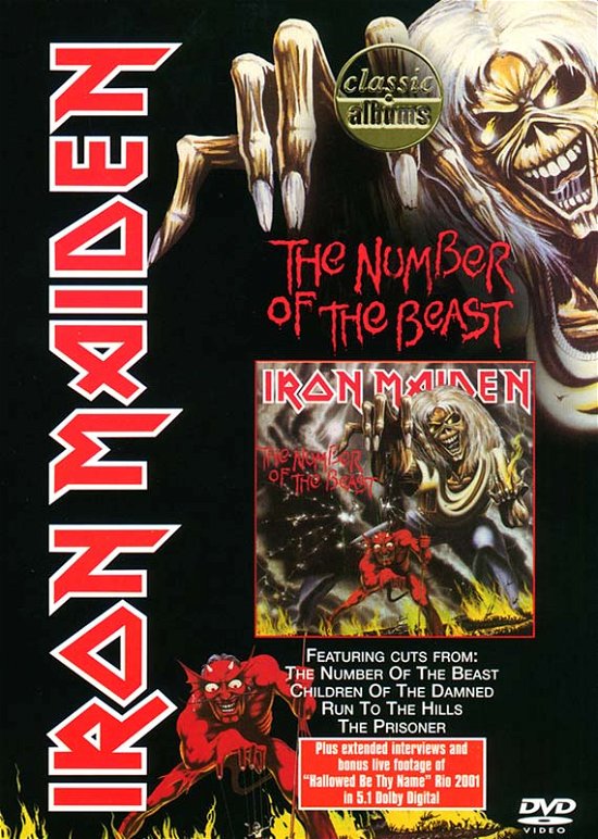 The Number of the Beast (Classic Albums) - Iron Maiden - Film - MUSIC VIDEO - 0801213900596 - 4. december 2001