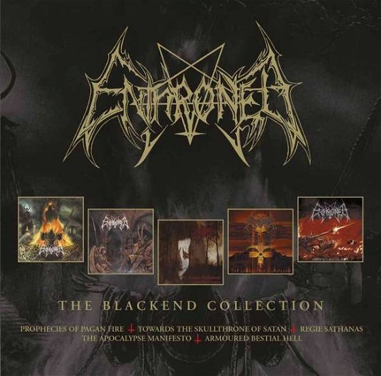 Cover for Enthroned · Blackend Years (CD) [Box set] (2016)