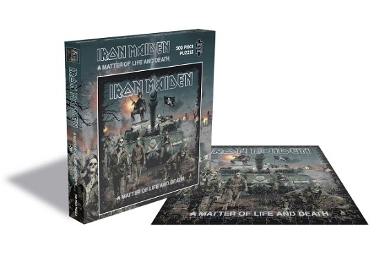 A Matter Of Life And Death (500 Piece Jigsaw Puzzle) - Iron Maiden - Board game - IRON MAIDEN - 0803341522596 - 2024