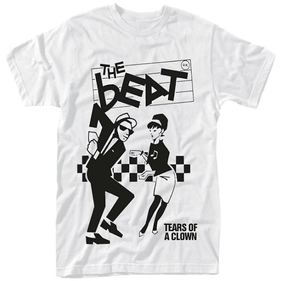 Cover for The Beat · Tears of a Clown (T-shirt) [size S] [White edition] (2016)
