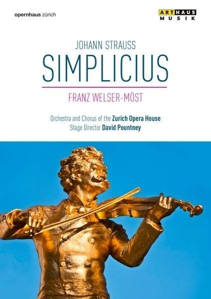 Cover for Strauss,j. / Welser-most / Pountney · Simplicius (DVD) (2014)