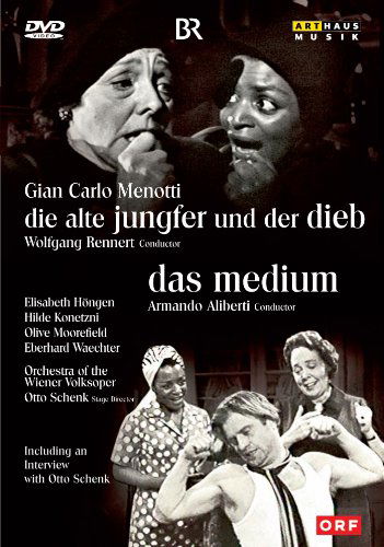 Cover for Orchestra of the Wiener Volk · Menotti / Die Alte Jungfer (DVD) (2010)