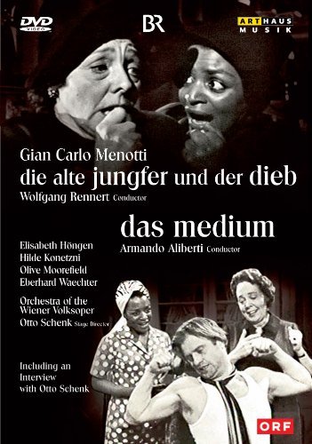 Cover for Orchestra of the Wiener Volk · Menotti / Die Alte Jungfer (DVD) (2010)