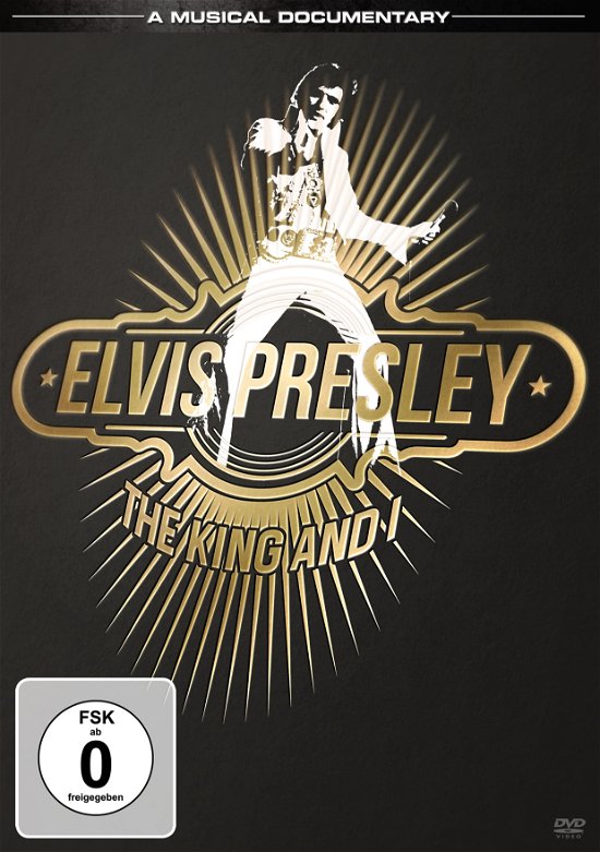 The King and I - Elvis Presley - Elokuva - ROCKUMENTARY - 0807297164596 - maanantai 30. kesäkuuta 2014