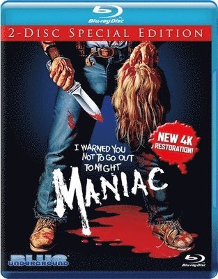 Cover for Maniac (Blu-ray) (2020)