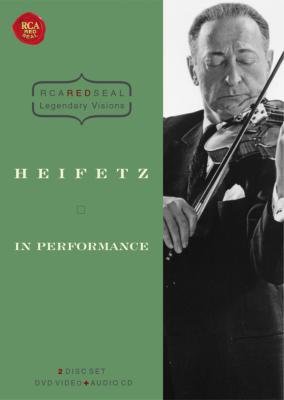 Cover for Heifetz Jascha · Heifetz in Performance-dvd Wit (DVD) (2006)