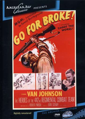 Cover for Go for Broke (DVD) (2012)