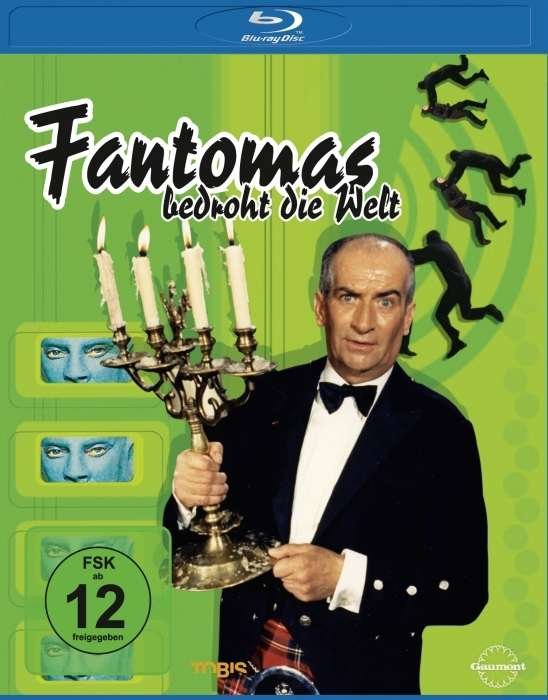 Cover for Fantomas Bedroht Die Welt BD (Blu-ray) (2011)