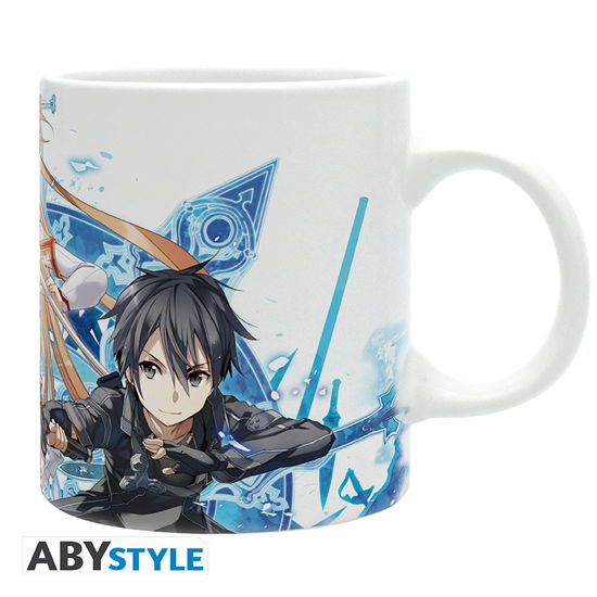 Cover for Sword Art Online · SWORD ART ONLINE - Mug - 320ml - Asuna &amp; Kirito Sw (Legetøj)