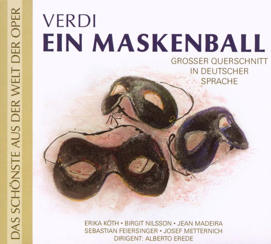 Cover for Nilsson U.A. / Erede Koth · Verdi: Ein Maskenball (CD) (2012)