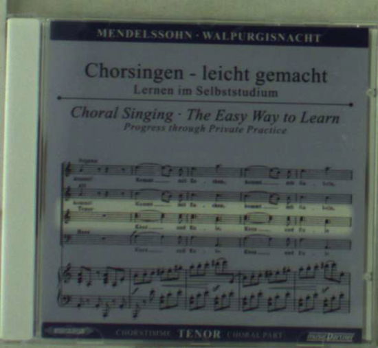 Walpurgisnacht - F. Mendelssohn-bartholdy - Muzyka - MUSICPARTNER - 4013788003596 - 