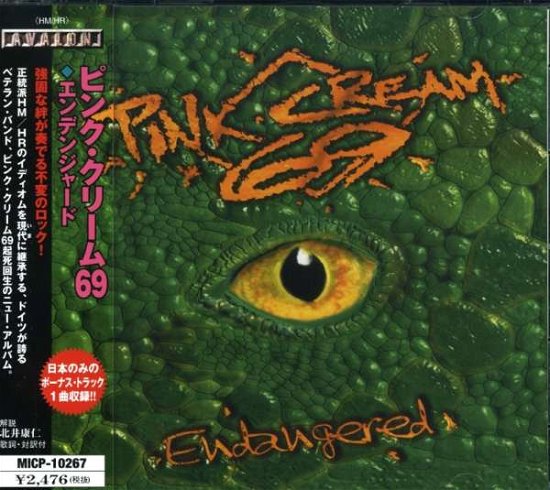 Cover for Pink Cream 69 · Endangered (CD) [Bonus Tracks edition] (2002)