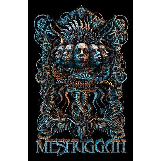 Cover for Meshuggah · Meshuggah Textile Poster: 5 Faces (Poster)