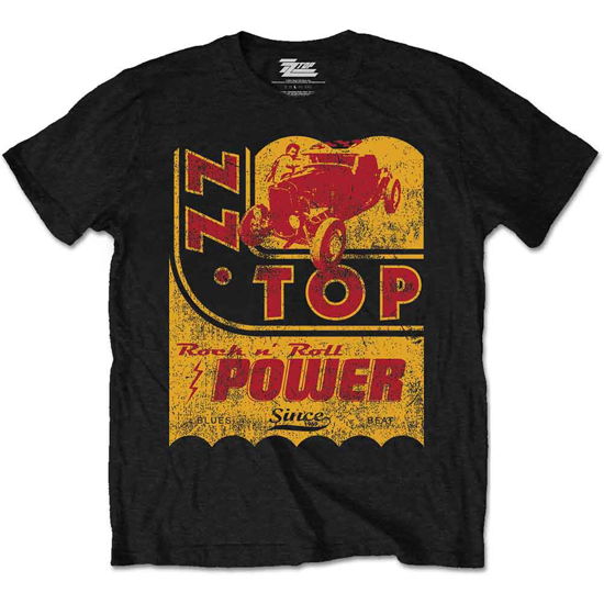 ZZ Top Unisex T-Shirt: Speed Oil (Black) - ZZ Top - Gadżety - Epic Rights - 5055979923596 - 22 października 2015