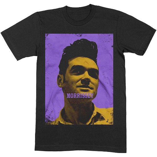 Morrissey Unisex T-Shirt: Purple & Yellow - Morrissey - Produtos -  - 5056368654596 - 