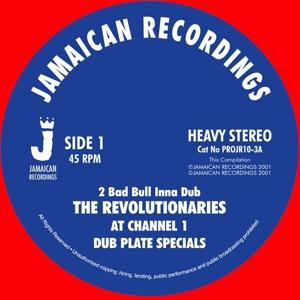 Cover for The Revolutionaries · 2 Bad Inna Bull Dub (10&quot;) (2023)