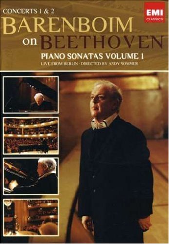 Cover for Daniel Barenboim · Beethoven Complete Piano Sonatas Vol 1 (DVD) (2011)