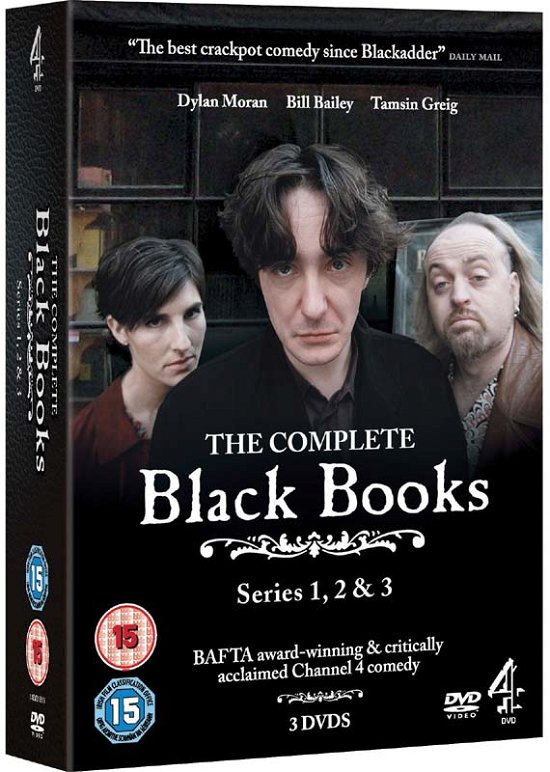 Cover for Black Books 1 3 Box Set · Black Books Series 1 to 3 Complete Collection (DVD) (2013)