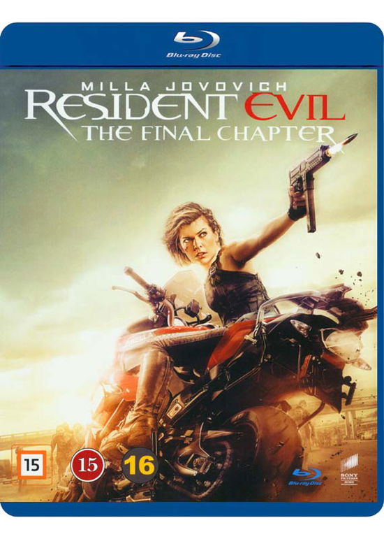 Cover for Resident Evil · Resident Evil: Final Chapter (Blu-Ray) (2017)