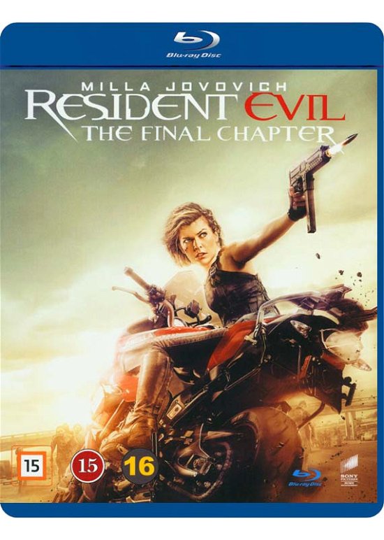 Cover for Resident Evil · Resident Evil: Final Chapter (Blu-ray) (2017)