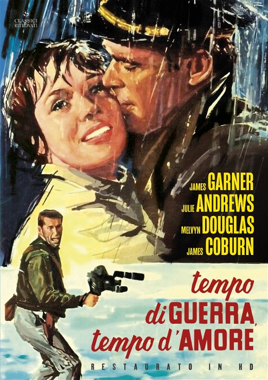 Cover for Julie Andrewsmelvin Douglasjames Garner · Tempo Di Guerra, Tempo D'Amore (Restaurato In Hd) (DVD) (2022)