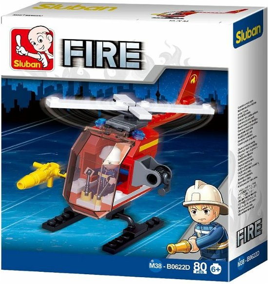 Cover for Sluban · D - Fire Small Fire Helicopter 77pcs (MERCH)