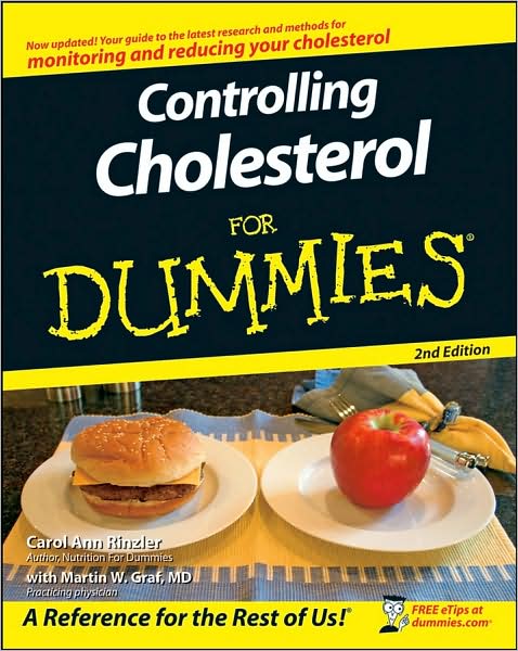 Cover for Carol Ann Rinzler · Controlling Cholesterol For Dummies (Paperback Book) (2008)