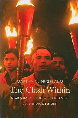 Cover for Martha C. Nussbaum · The Clash Within: Democracy, Religious Violence, and India's Future (Paperback Bog) (2008)