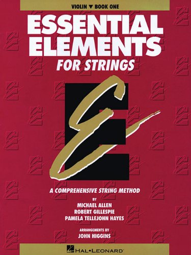 Cover for Pamela Tellejohn Hayes · Essential Elements for Strings: Violin Book One (Paperback Book) (1994)