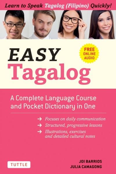 Cover for Joi Barrios · Easy Tagalog: A Complete Language Course and Pocket Dictionary in One! (Free Companion Online Audio) - Easy Language Series (Paperback Book) (2019)